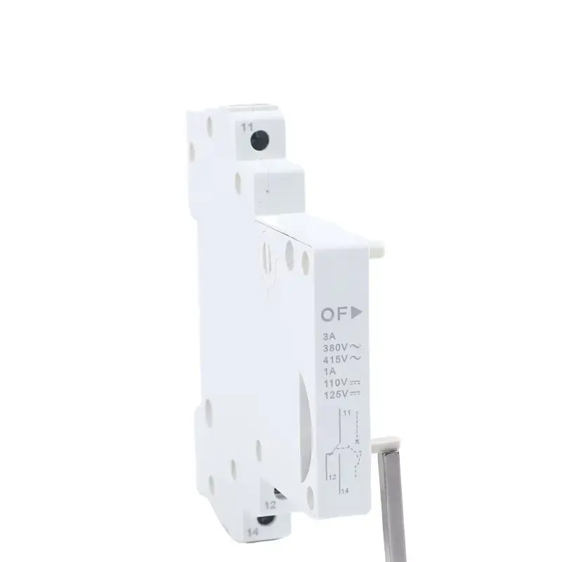 Enhanced circuit protection using JCOF1-125 MCB auxiliary contacts