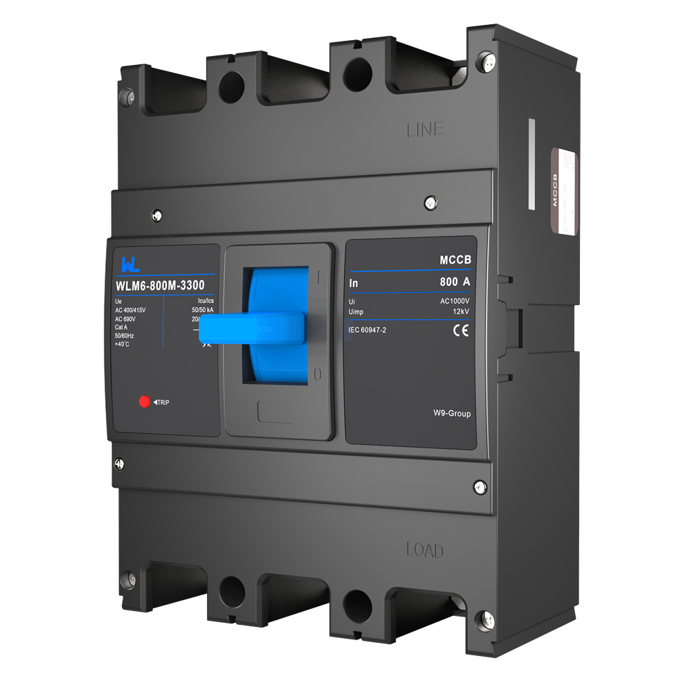 WLM6-800A-3300 3P/4P  WLM6 Series  thermal magnetic type breaker 400V/690V 800 amp 3/4 Poles