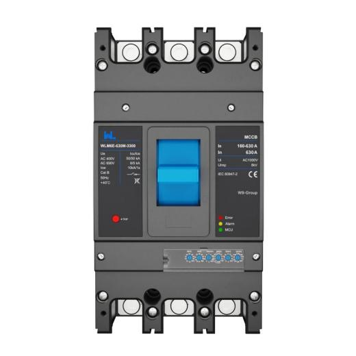 WLM6E-630A-3300 MCCB Circuit Breaker Secures Industrial Power Systems