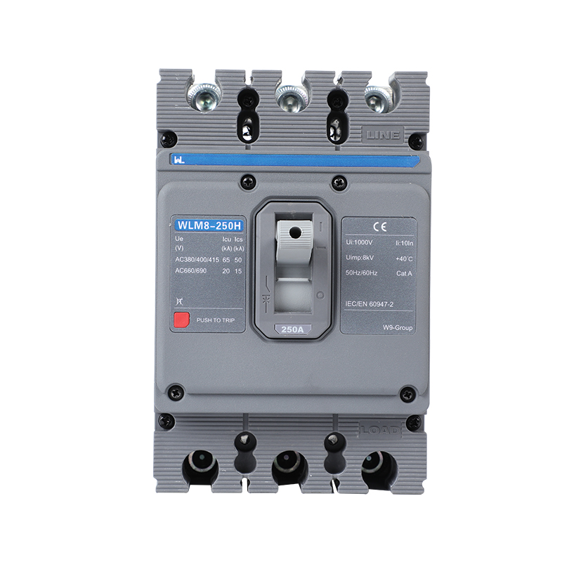 WLM8-250H-3300 Mccb Moulded Case Circuit Breaker Thermal Magnetic Protection