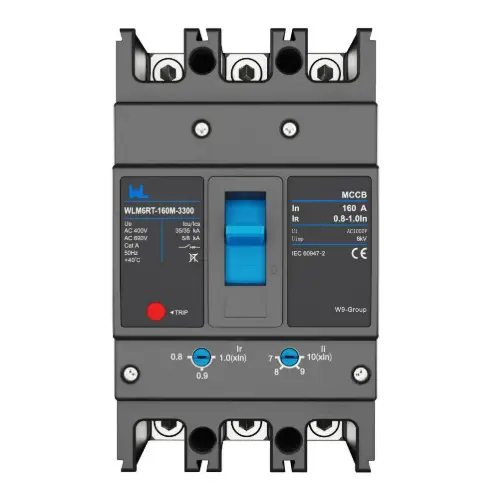 WLM6RT-160A-3300 3P: The Versatile and Adjustable MCCB for Comprehensive Electrical Protection
