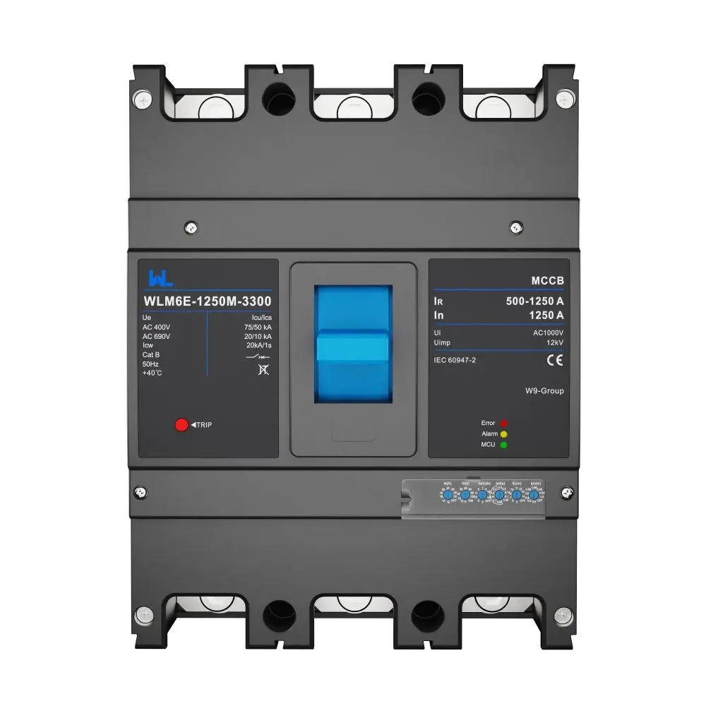 MCCB circuit breaker WLM6E-800A-3300 ...