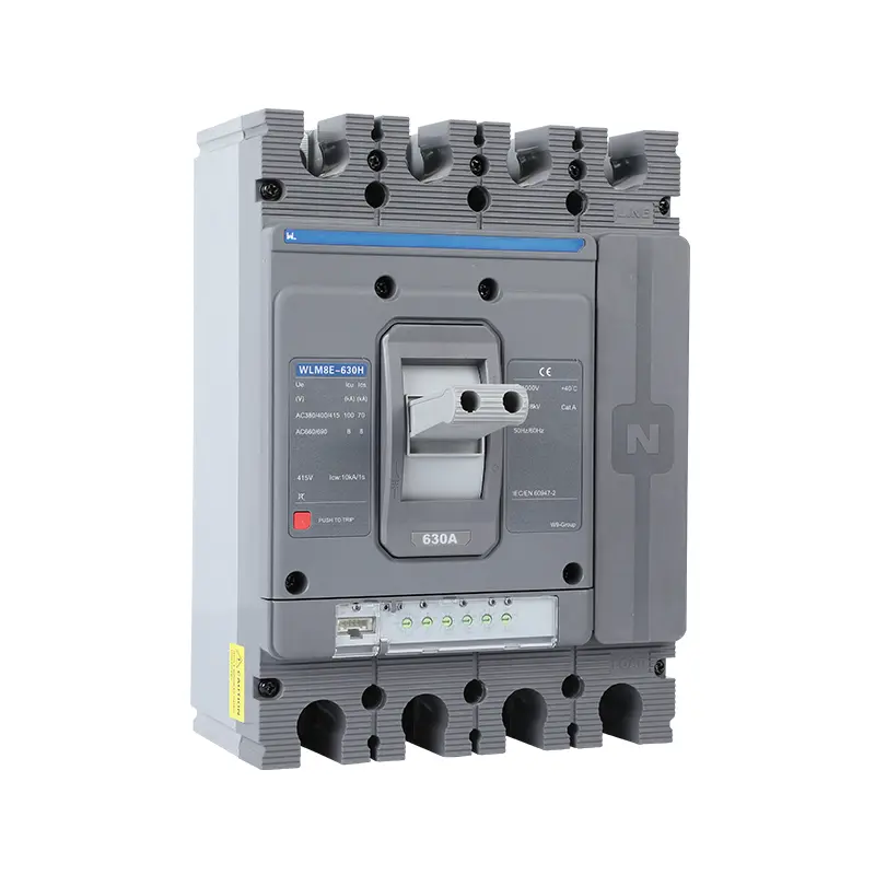 WLM8E-630H-4300 WLM8E Series electronic circuit breaker Molded Case Circuit Breaker 630a mccb low voltage circuit breaker