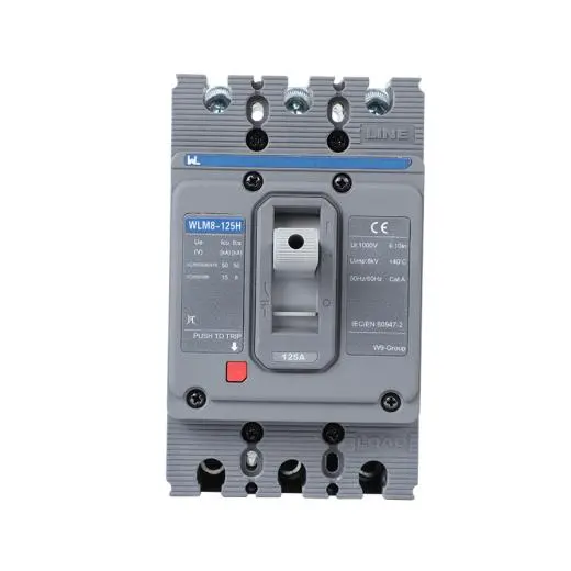 High performance 125 amp thermal magnetic circuit breaker for safety