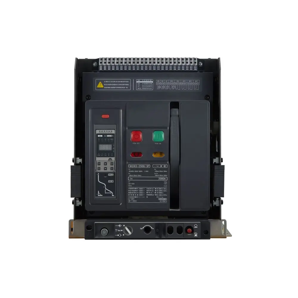 Air circuit breaker WEW3-2500 ACB breaker withdrawable type acb  fixed type type 1000VAC/1500VAC 2500A 3p acb 4p acb