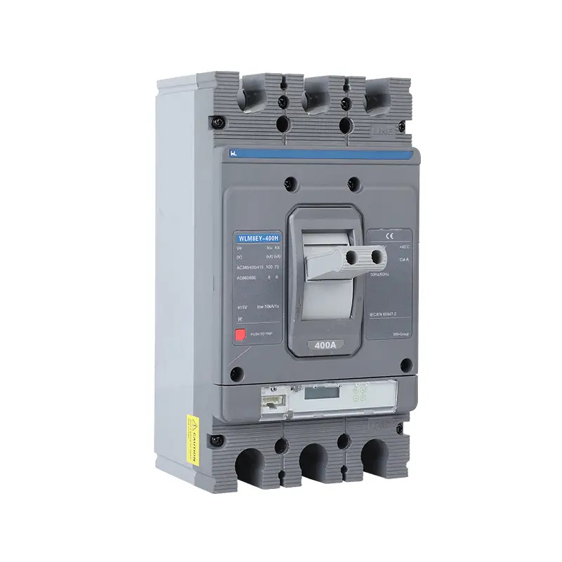 WLM8EY-400H-3300 400 amp circuit breaker 3 poles circuit breaker circuit breaker electric Lcd mccb